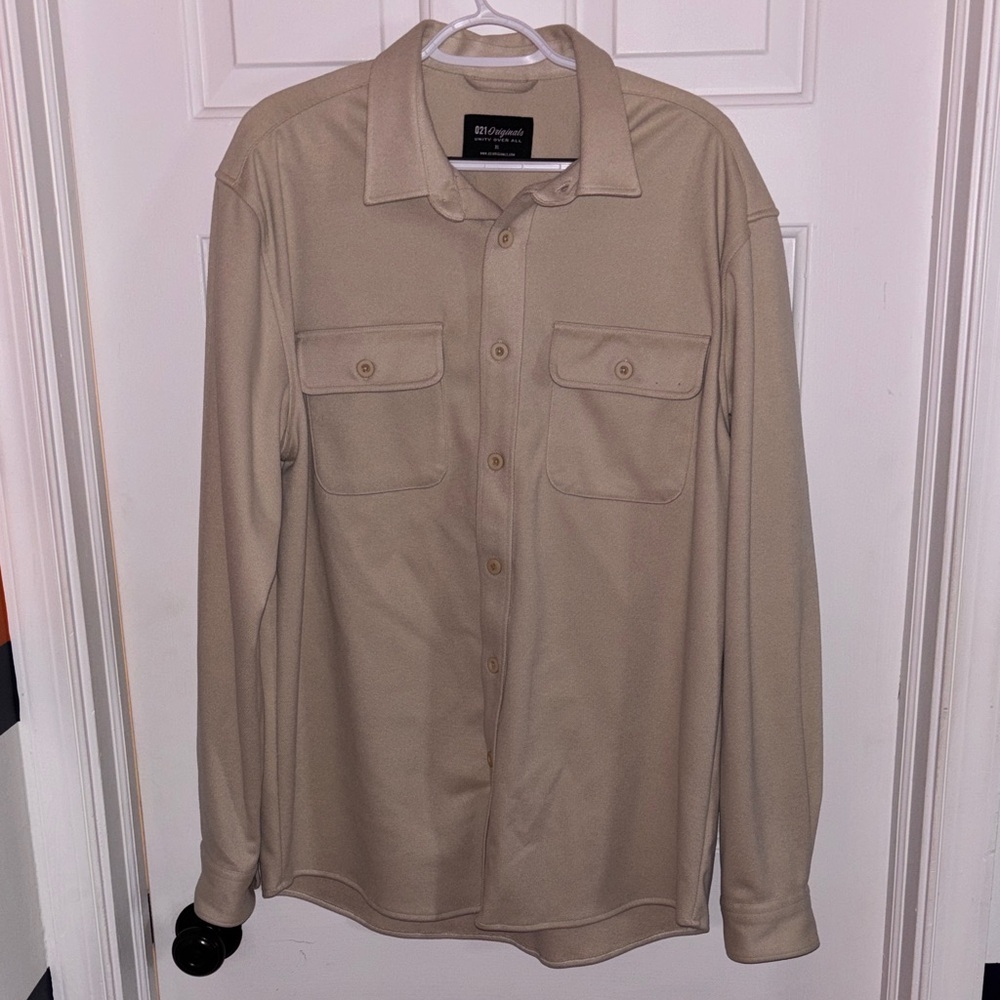 021 Originals Cream Button-Up Shirt